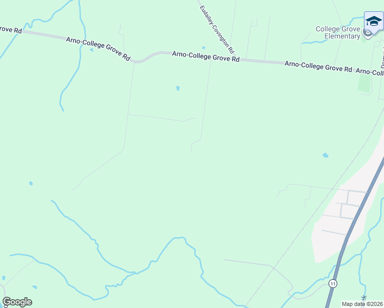 map of restaurants, bars, coffee shops, grocery stores, and more near 6615 Arno-College Grove Road in College Grove