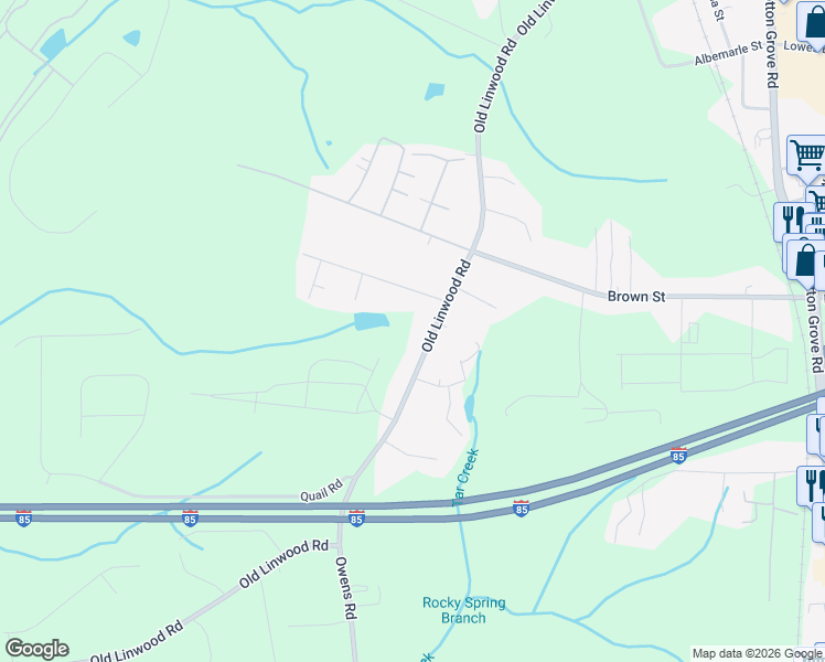 map of restaurants, bars, coffee shops, grocery stores, and more near 1380 Old Linwood rd, in Lexington