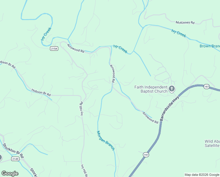 map of restaurants, bars, coffee shops, grocery stores, and more near 92 Arrowood Road in Weaverville