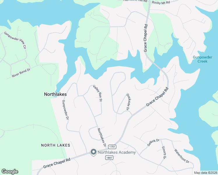map of restaurants, bars, coffee shops, grocery stores, and more near 6057 Gold Creek Estate Drive in Hickory
