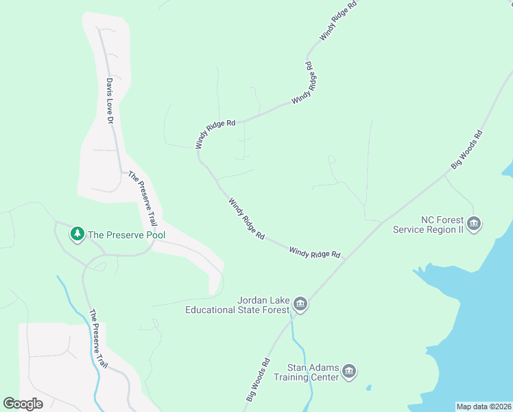 map of restaurants, bars, coffee shops, grocery stores, and more near 420 Windy Ridge Road in Chapel Hill