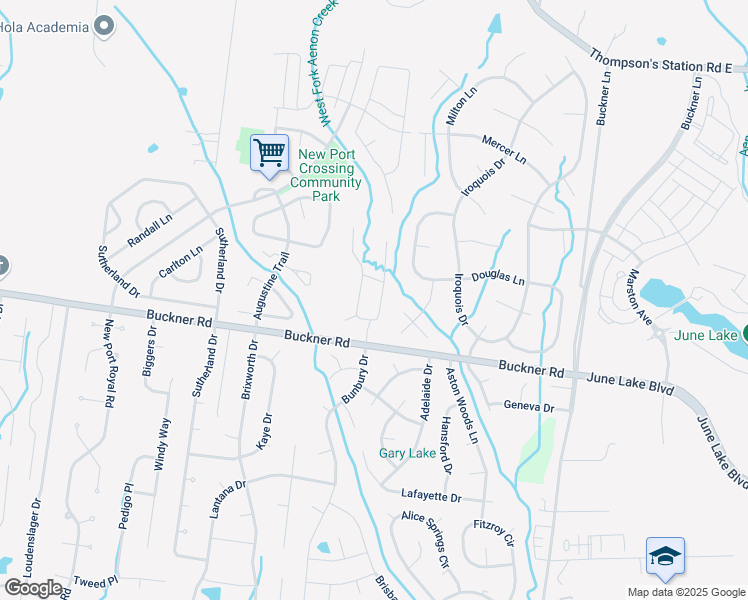 map of restaurants, bars, coffee shops, grocery stores, and more near 2823 Maple Cir in Thompson's Station