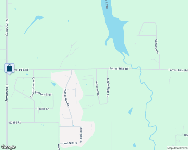 map of restaurants, bars, coffee shops, grocery stores, and more near 12465 Autumn Brook in Guthrie