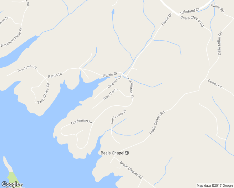 map of restaurants, bars, coffee shops, grocery stores, and more near 145 Glen Mar Drive in Lenoir City