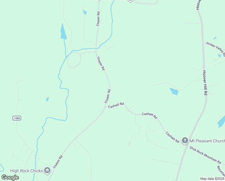 map of restaurants, bars, coffee shops, grocery stores, and more near 1818 Thayer Road in Trinity