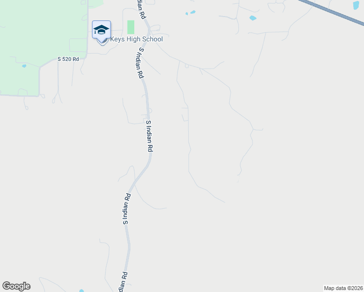 map of restaurants, bars, coffee shops, grocery stores, and more near 27131 South 524 Road in Park Hill