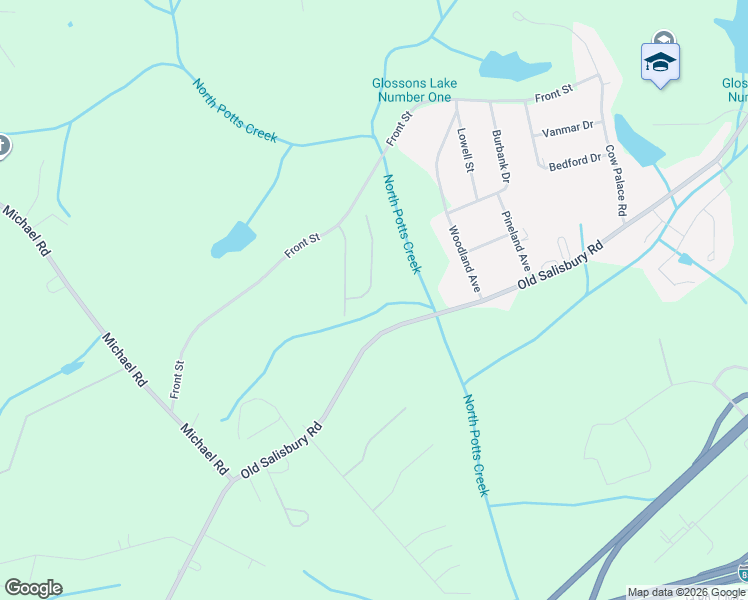 map of restaurants, bars, coffee shops, grocery stores, and more near 5340 Old Salisbury Road in Lexington