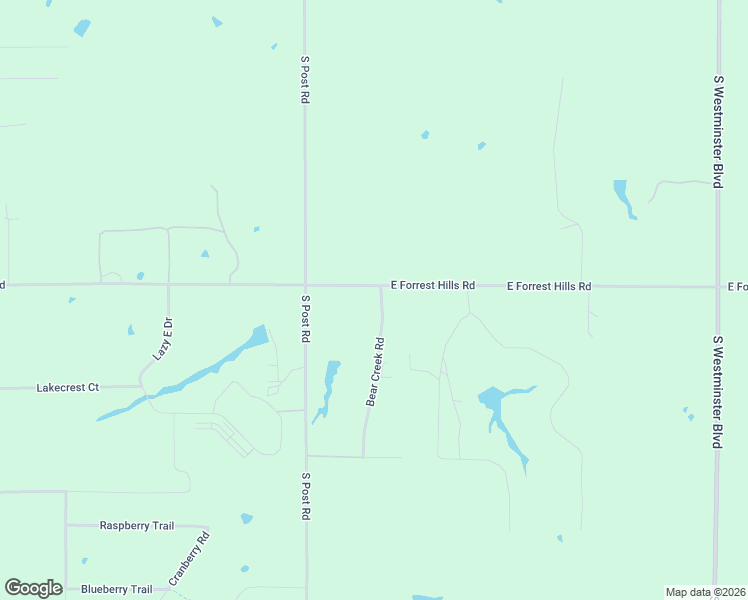 map of restaurants, bars, coffee shops, grocery stores, and more near 6011 East Forrest Hills Road in Guthrie