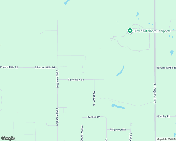 map of restaurants, bars, coffee shops, grocery stores, and more near 9250 Ranchview Court in Guthrie