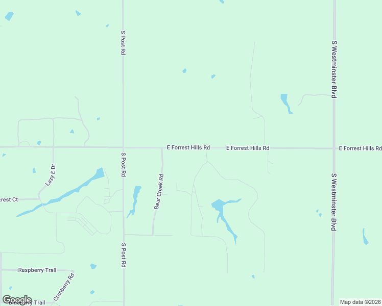 map of restaurants, bars, coffee shops, grocery stores, and more near 6011 East Forrest Hills Road in Guthrie