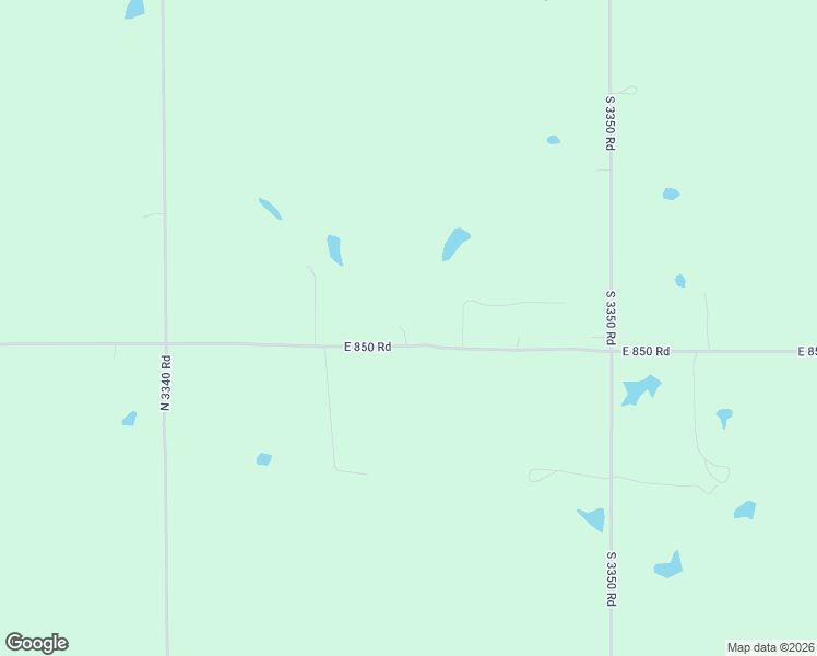 map of restaurants, bars, coffee shops, grocery stores, and more near 334538 East 850 Road in Wellston