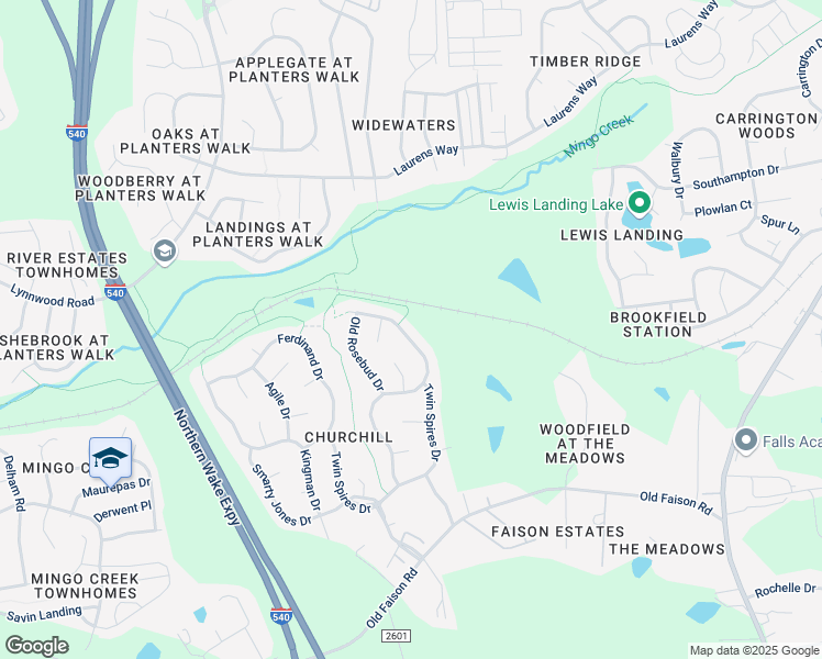 map of restaurants, bars, coffee shops, grocery stores, and more near 1223 Sunday Silence Drive in Knightdale