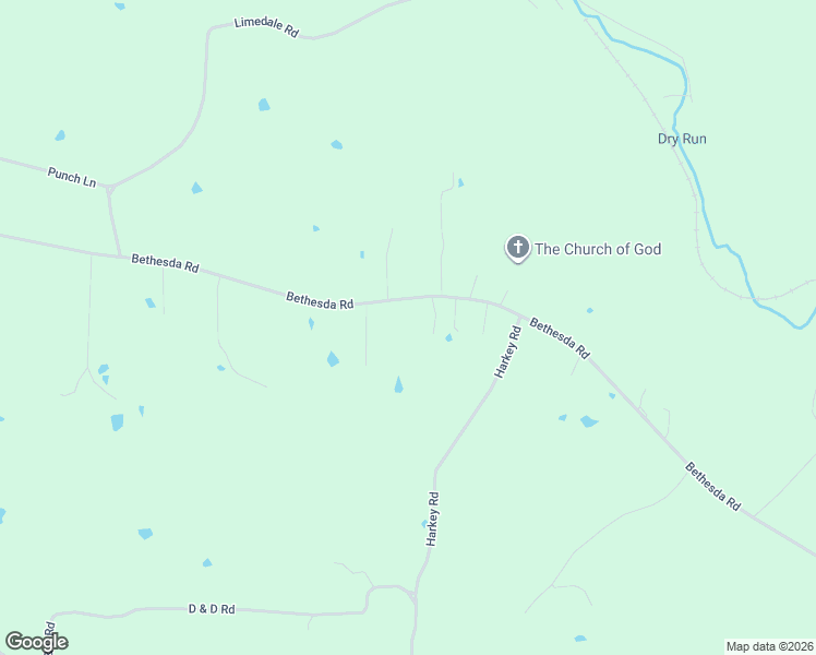 map of restaurants, bars, coffee shops, grocery stores, and more near 1935 Bethesda Road in Batesville