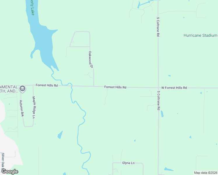 map of restaurants, bars, coffee shops, grocery stores, and more near 2049-2199 West Blind Lemon Road in Guthrie