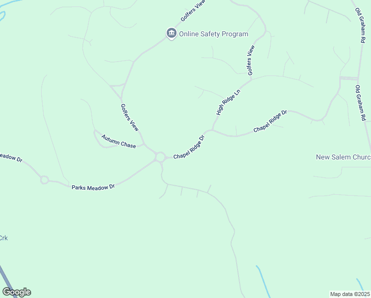 map of restaurants, bars, coffee shops, grocery stores, and more near 766 Chapel Ridge Drive in Pittsboro