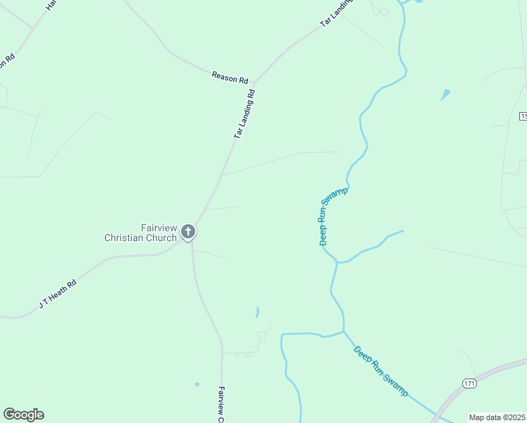 map of restaurants, bars, coffee shops, grocery stores, and more near 3421 Tar Landing Road in Williamston
