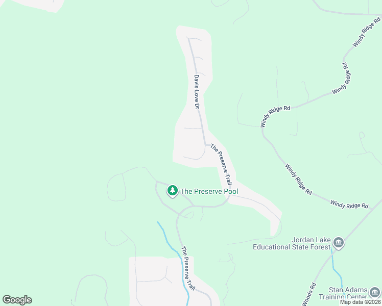 map of restaurants, bars, coffee shops, grocery stores, and more near 19 Davis Love Drive in Chapel Hill