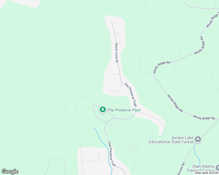 map of restaurants, bars, coffee shops, grocery stores, and more near 19 Davis Love Drive in Chapel Hill