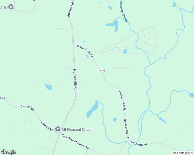 map of restaurants, bars, coffee shops, grocery stores, and more near 4961 Jordan Valley Road in Trinity