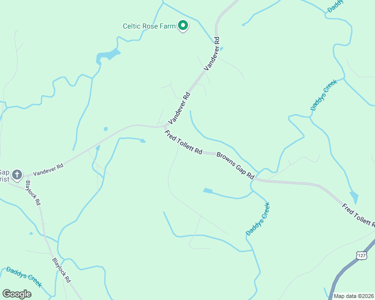 map of restaurants, bars, coffee shops, grocery stores, and more near 154 Fred Tollett Road in Crossville
