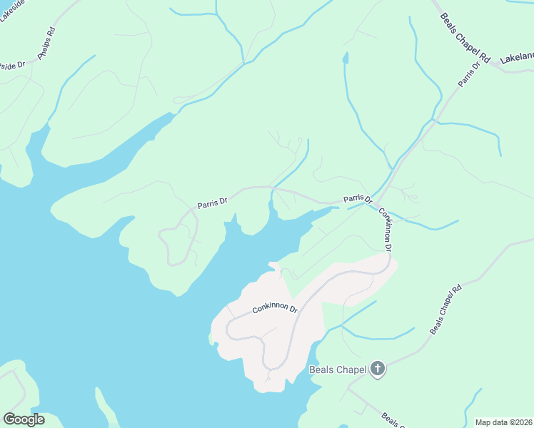 map of restaurants, bars, coffee shops, grocery stores, and more near 3985 Parris Drive in Lenoir City