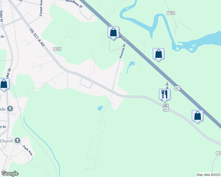 map of restaurants, bars, coffee shops, grocery stores, and more near 300 South Main Street in Hudson