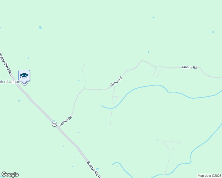 map of restaurants, bars, coffee shops, grocery stores, and more near 6602 Manus Road in Murfreesboro