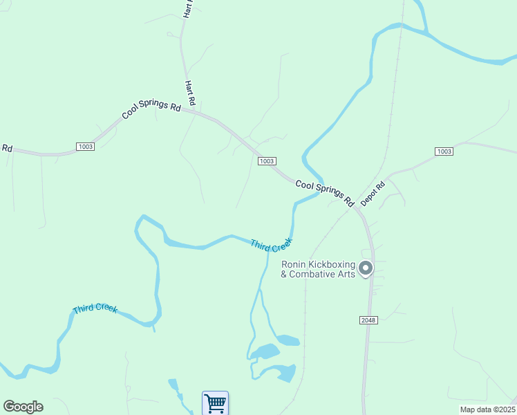 map of restaurants, bars, coffee shops, grocery stores, and more near 10515 Cool Springs Road in Woodleaf
