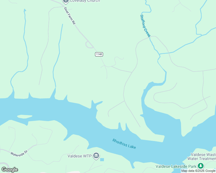 map of restaurants, bars, coffee shops, grocery stores, and more near 5477 Goat Farm Rd in Granite Falls