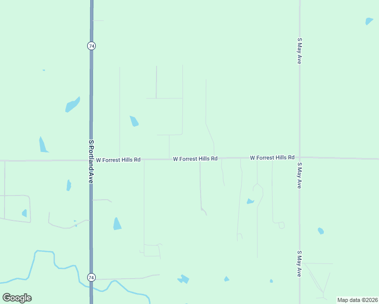 map of restaurants, bars, coffee shops, grocery stores, and more near 12100 Hearthstone Road in Guthrie