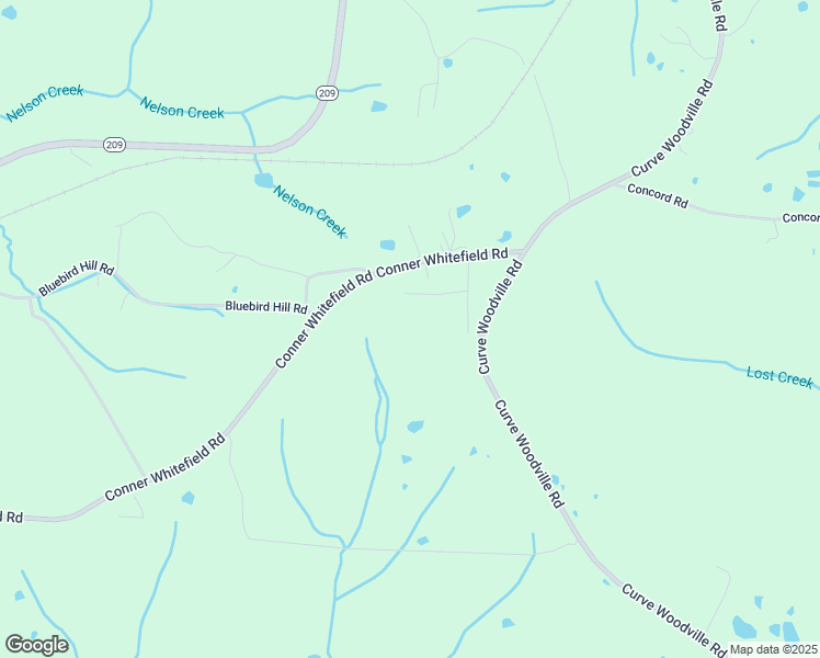 map of restaurants, bars, coffee shops, grocery stores, and more near 1839 Curve Woodville Road in Ripley