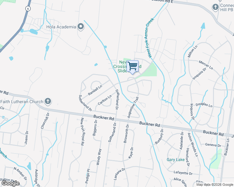 map of restaurants, bars, coffee shops, grocery stores, and more near 2775 Sutherland Drive in Thompson's Station