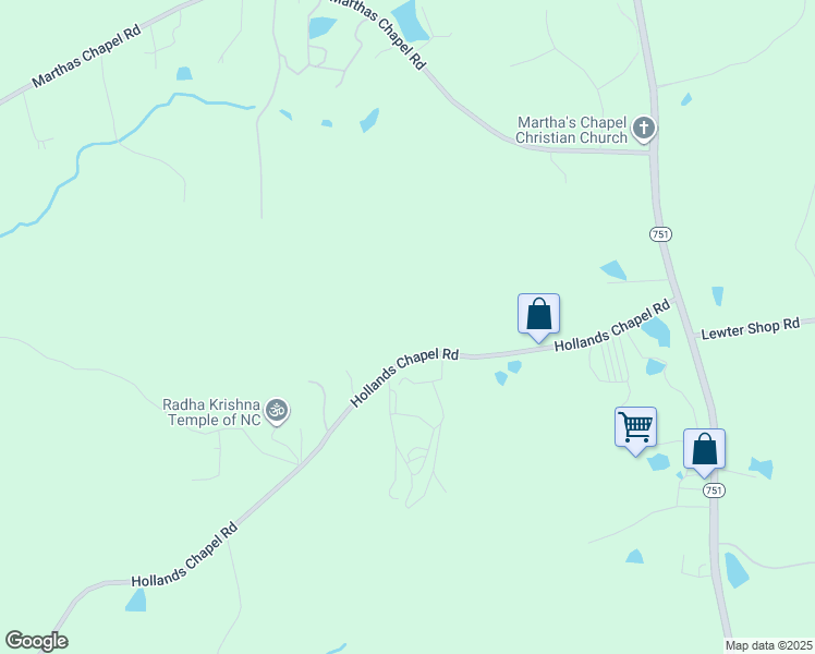 map of restaurants, bars, coffee shops, grocery stores, and more near 1989 Hollands Chapel Road in Apex