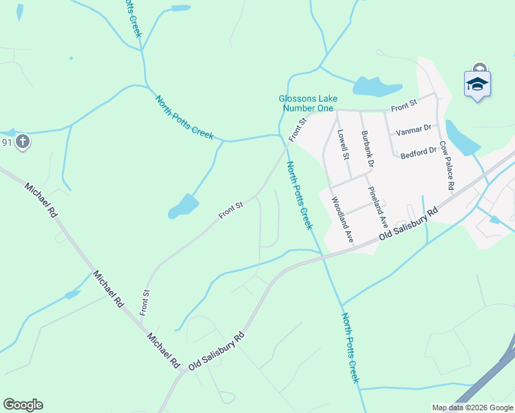 map of restaurants, bars, coffee shops, grocery stores, and more near 742-1598 Front Street in Lexington
