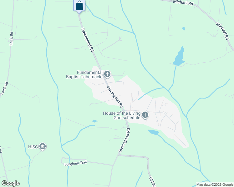 map of restaurants, bars, coffee shops, grocery stores, and more near 1465 Swicegood Road in Linwood