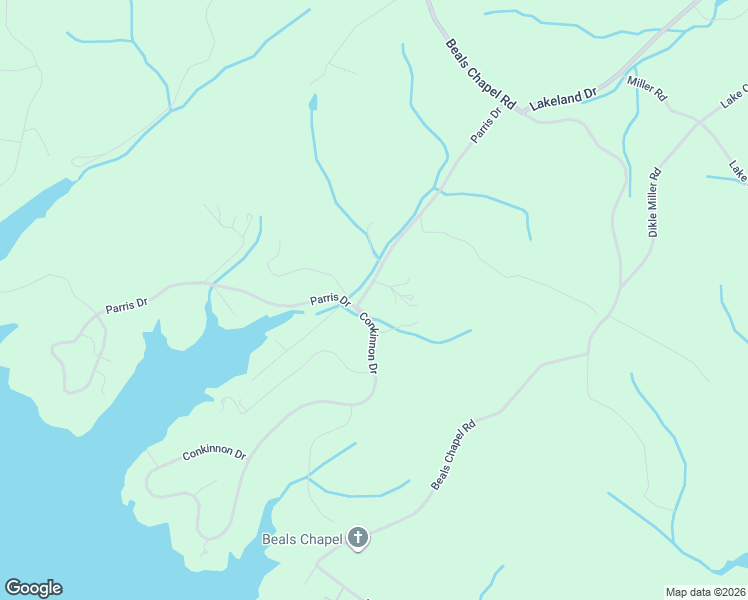 map of restaurants, bars, coffee shops, grocery stores, and more near 110 Conkinnon Drive in Lenoir City