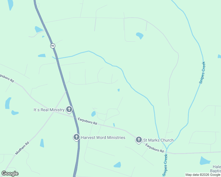 map of restaurants, bars, coffee shops, grocery stores, and more near 354 Soaring Eagle Trail in Zebulon