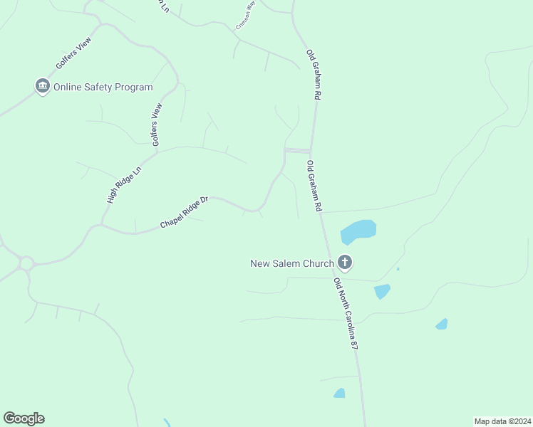 map of restaurants, bars, coffee shops, grocery stores, and more near 11 Grey Oak in Pittsboro