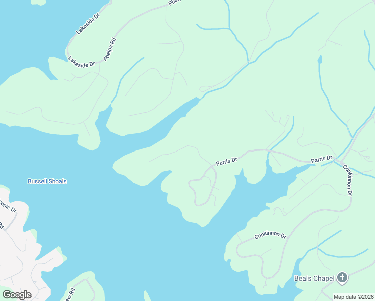 map of restaurants, bars, coffee shops, grocery stores, and more near 635 Twin Coves Drive in Lenoir City