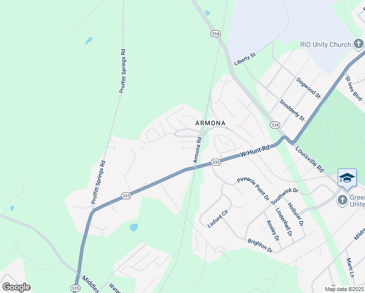 map of restaurants, bars, coffee shops, grocery stores, and more near 130 Harkleroad Circle in Maryville