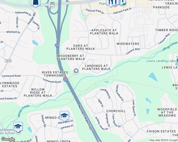map of restaurants, bars, coffee shops, grocery stores, and more near 923 Clay Hill Drive in Knightdale