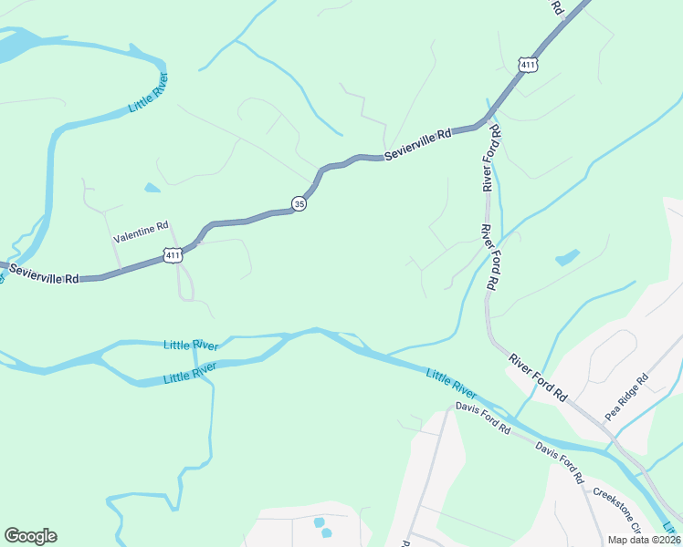 map of restaurants, bars, coffee shops, grocery stores, and more near 3974 Sevierville Road in Maryville