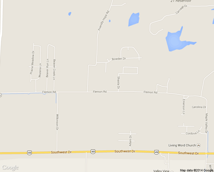 map of restaurants, bars, coffee shops, grocery stores, and more near 3316 Flemon Road in Jonesboro