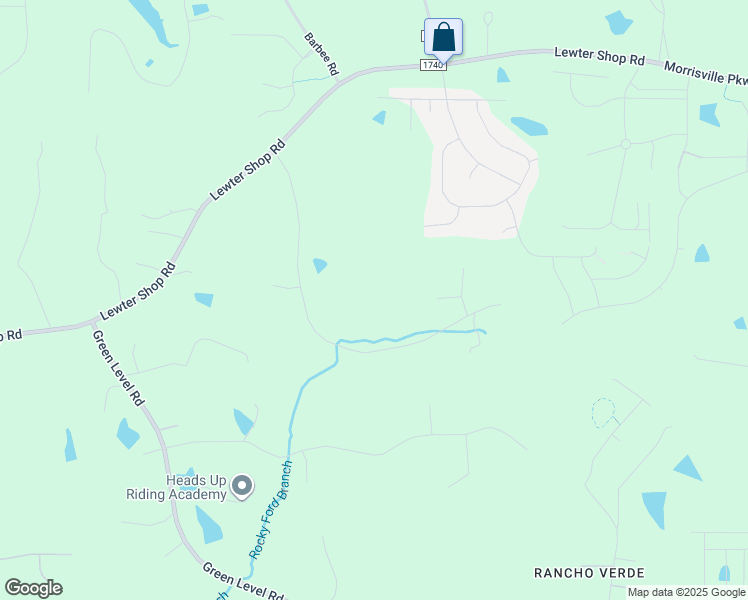 map of restaurants, bars, coffee shops, grocery stores, and more near 551 Olde Thompson Creek Road in Apex