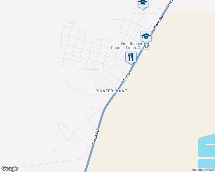 map of restaurants, bars, coffee shops, grocery stores, and more near 13750 Marshall Street in Searles Valley