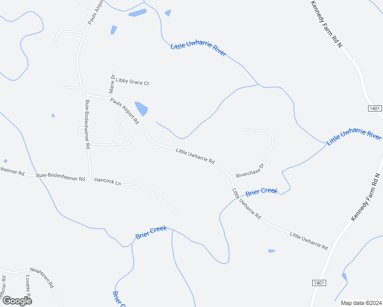 map of restaurants, bars, coffee shops, grocery stores, and more near 2929 Grassy Knoll Circle in Thomasville
