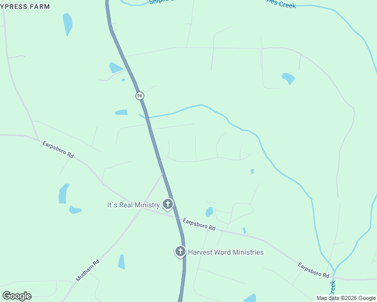 map of restaurants, bars, coffee shops, grocery stores, and more near 109 Golden Eagle Rdg in Zebulon