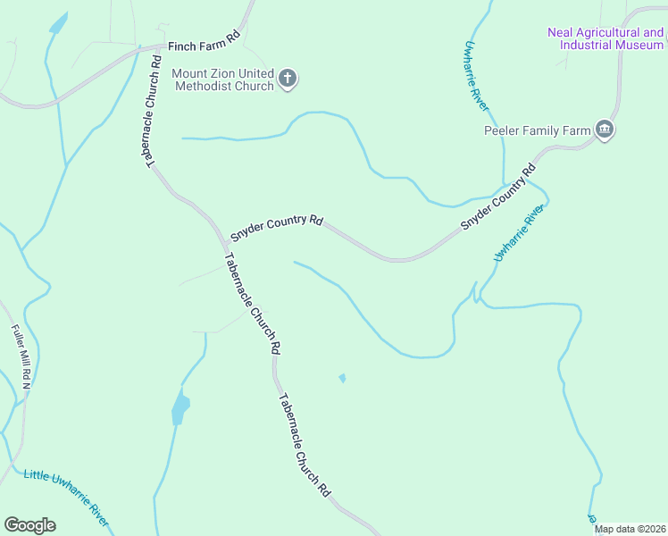 map of restaurants, bars, coffee shops, grocery stores, and more near 6373 Snyder Country Road in Trinity