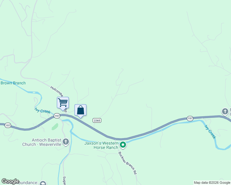 map of restaurants, bars, coffee shops, grocery stores, and more near 74 Calloway Drive in Barnardsville