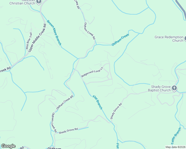map of restaurants, bars, coffee shops, grocery stores, and more near 2021 Ridgecrest Loop Lane in Sevierville